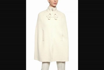 Valentino  Sotage & Wool Knit Cape Uk Fashion Trends 2013 From Fashionjug.com