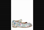 Petite Maloles  Leather And Floral Print Ballerina Flats Uk Fashion Trends 2013 From Fashionjug.com