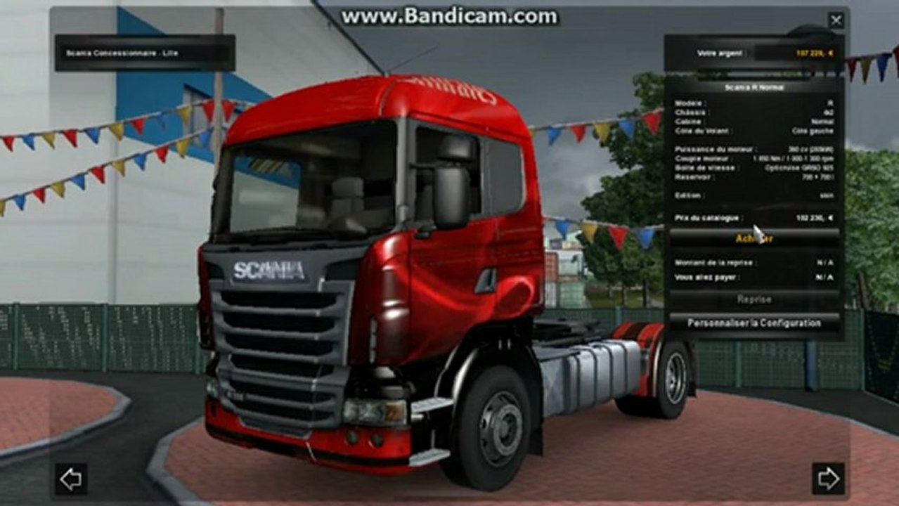 carrière suivie ets 2 ep 5 achat d'un camion!