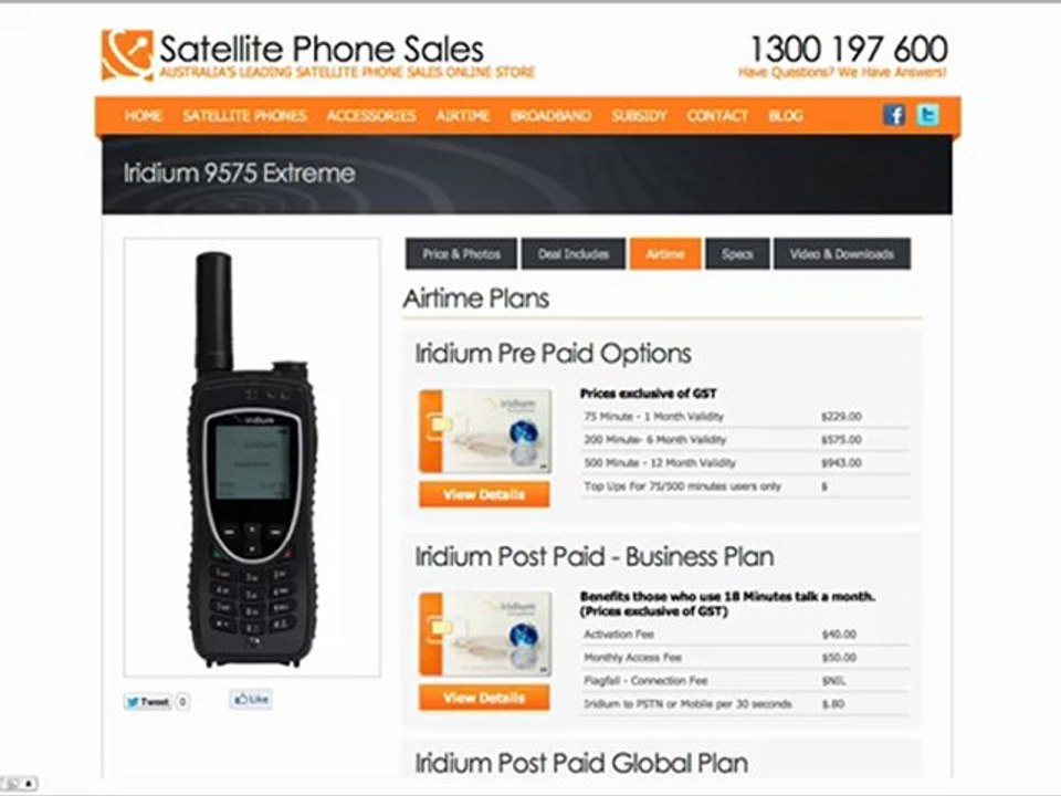 How Long Are The Iridium 9575 Airtime Contracts Last For