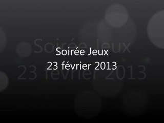 AEP Châteaurenaud Soirée Jeux 23 février 2013