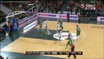 Eurolyga. Žalgiris - Panathinaikos 2013.02.21 1kelinys