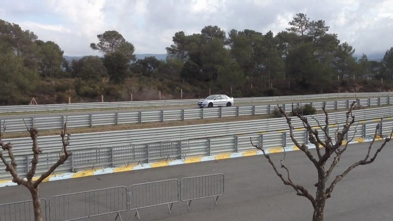 Circuit du Luc Mitsubishi Lancer Evo VIII 22 Février 2013 P-M