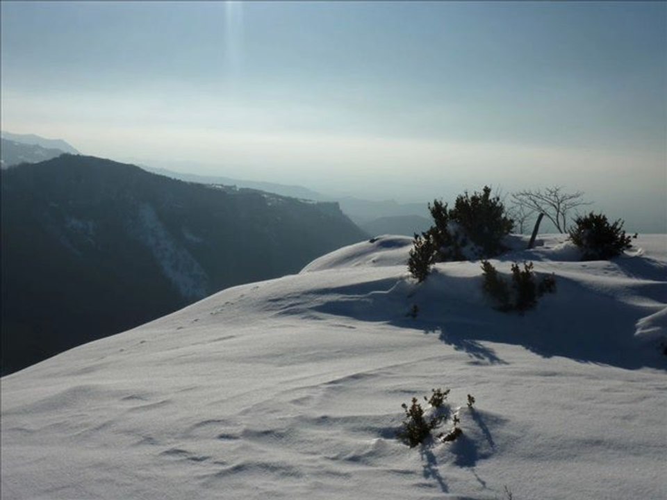 Raquette sur les Rancs du Touet (26  Vercors)