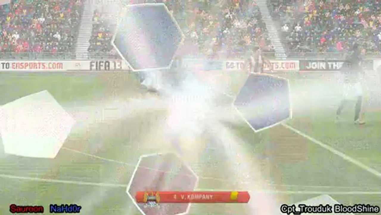 FIFA 13 PC - (Cpt_Trouduk BloodShine) BAYERN 1 VS 2 MAN CITY (NaHd0r Sauroon)