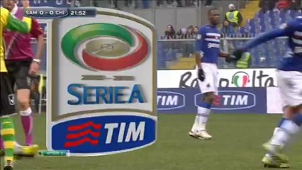 Сампдория - Кьево 1 тайм