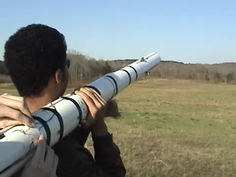 Homemade Shoulder-fired Rocket Launcher