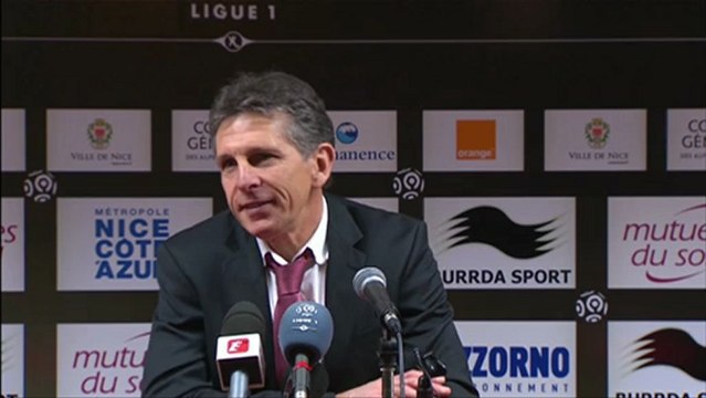 Conférence de presse OGC Nice - Stade de Reims : Claude PUEL (OGCN) - Hubert FOURNIER (SdR) - saison 2012/2013