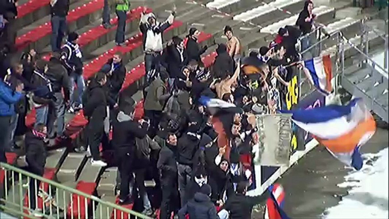 But Younes BELHANDA (80ème) - Evian TG FC - Montpellier Hérault SC (0-1) - saison 2012/2013