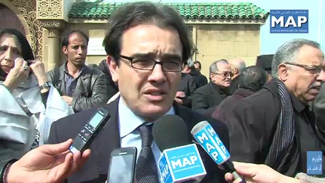 تشييع جثمان التهامي الخياري بمقبرة الشهداء بالرباط