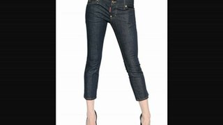 Dsquared  Mini Miller Stretch Cropped Denim Jeans Uk Fashion Trends 2013 From Fashionjug.com