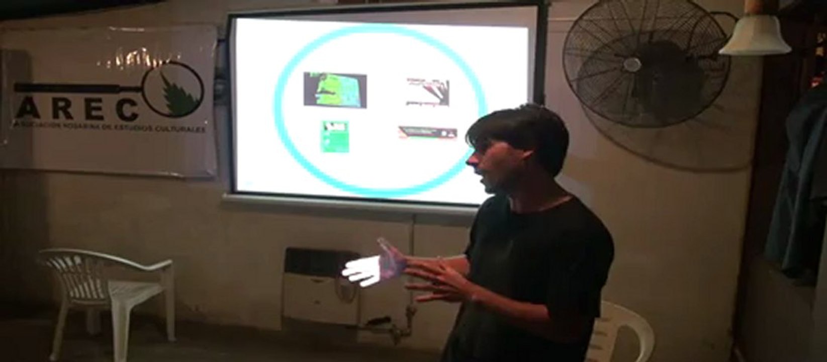 Presentacion de AREC con Ignacio Canabal y Pablo Ascolani