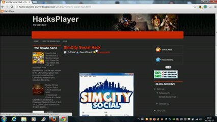 SimCity Social Hack