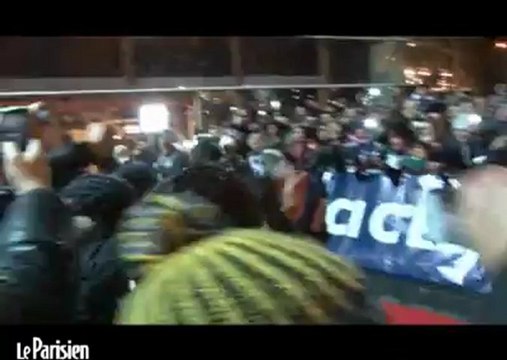 PSG - OM: l'arrivée des Parisiens au Parc des Princes