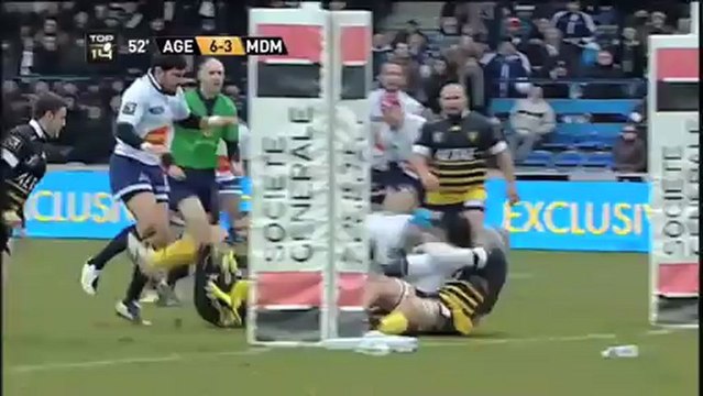 Agen-Mont de Marsan: 9-3 - J19 - Saison 2012/2013
