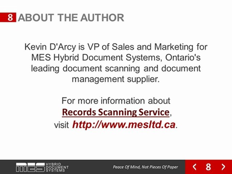 Records Scanning Service:  Turning Paper Mountains into Digital Molehills