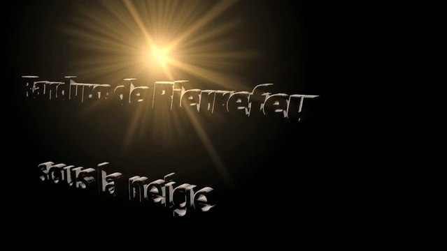 vtt var randuro de pierrefeu sous la neige