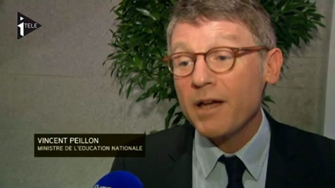 Vincent Peillon : "la réduction des vacances n'est pas d'actualité"