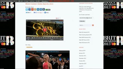 Meryl Streep presents Academy Awards