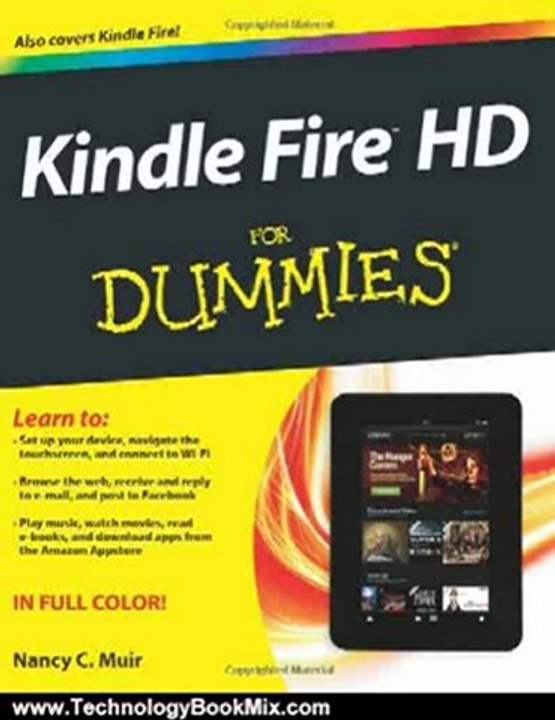 Technology Book Review: Kindle Fire HD For Dummies by Nancy C. Muir