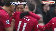 [www.sportepoch.com]80 'Goal - Ryan Giggs to forward runs left Baoshe broke Manchester United 2-0