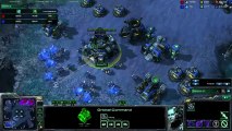 Starcraft 2 Replay - Gameplay Terran vs Zerg Marine Drop play Random Replay