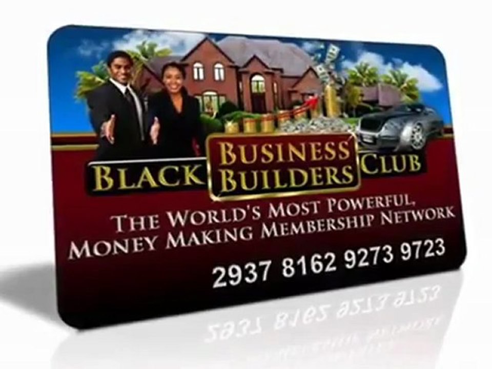Black Business Builders Club Invite Video
