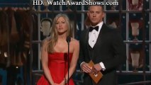 Channing Tatum waxed by Jennifer Aniston Oscars 2013 [HD]