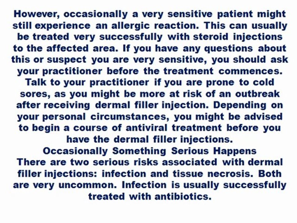 Dermal Fillers: Be Informed and Enjoy the Results