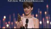 Anne Hathaway emotion acceptance speech wins Oscar for Best support Oscars 2013 [HD]