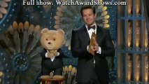 Ted makes joke that Oscars are controlled by jews illuminati Oscars 2013 [HD]