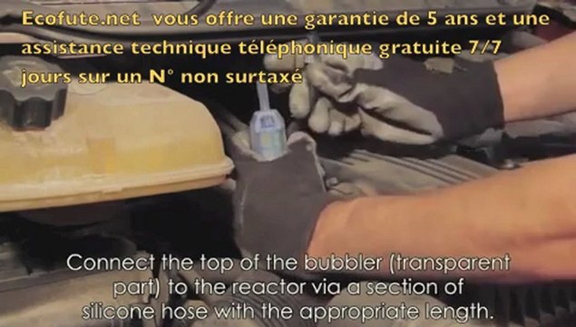 Montage économiseur GPL ou GNV