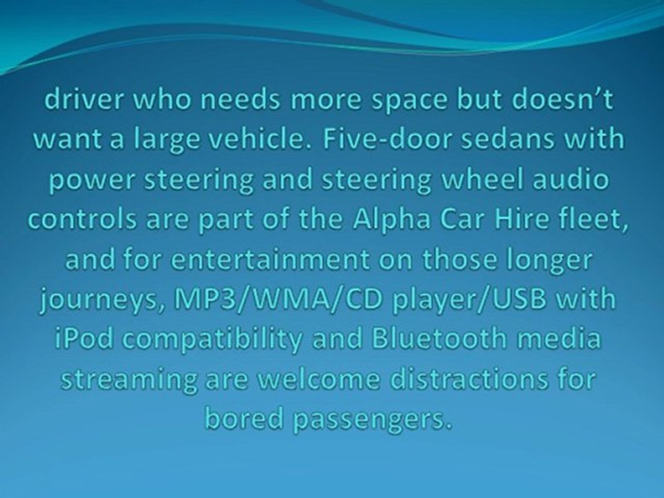 Hire Car Fleet Range has a Vehicle for Every Purpose