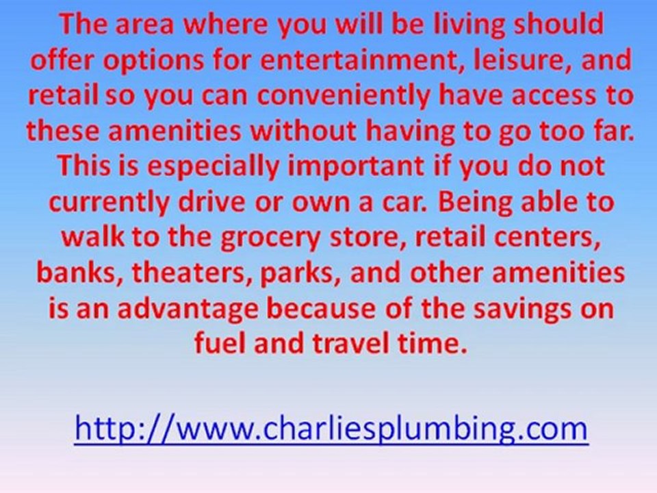 Before You Move In