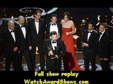 Actor producer director Ben Affleck accepts the Best Picture award for “Argo” Oscars 2013