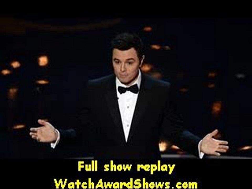 Joseph Gordon-Levitt host Seth MacFarlane and Daniel Radcliffe dance onstage Oscars 2013
