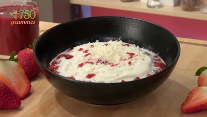 Minestrone de fraises et écume de coco - 750 Grammes