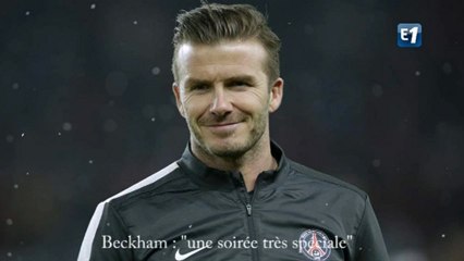 Beckham : "une soirée très spéciale"