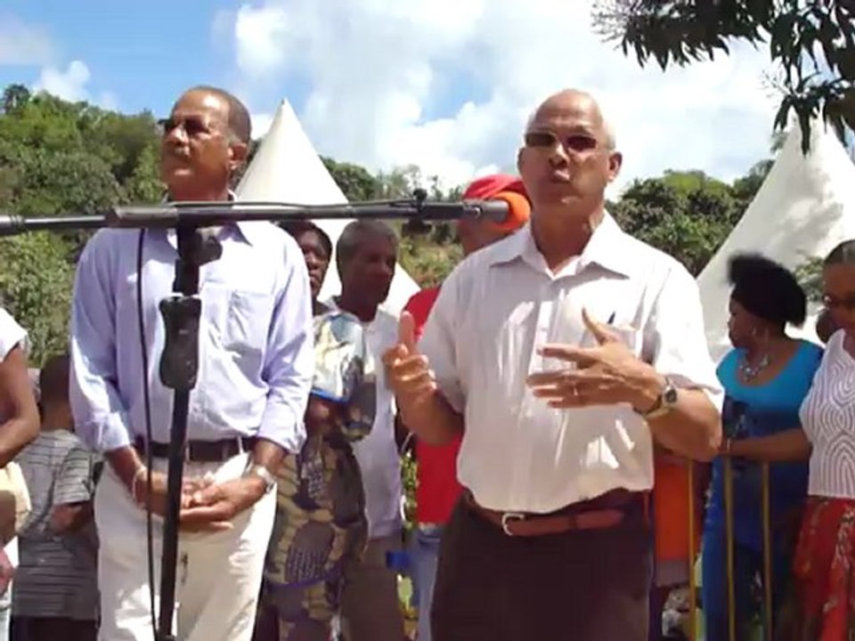 Réouverture de la route de Voltaire : discours du maire Alfred Monthieux - dimanche 24 février 2013