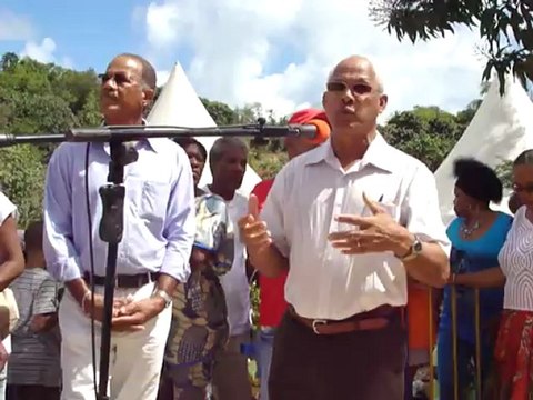 Réouverture de la route de Voltaire : discours du maire Alfred Monthieux - dimanche 24 février 2013