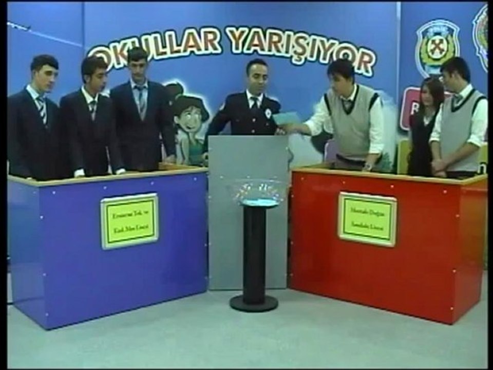 OKULLAR YARIŞIYOR. 9.HAFTA ( ERZİNCAN TEKNİK VE END.MES. LİSESİ - MUSTAFA DOĞAN ANADOLU LİSESİ ) 24.02.2013