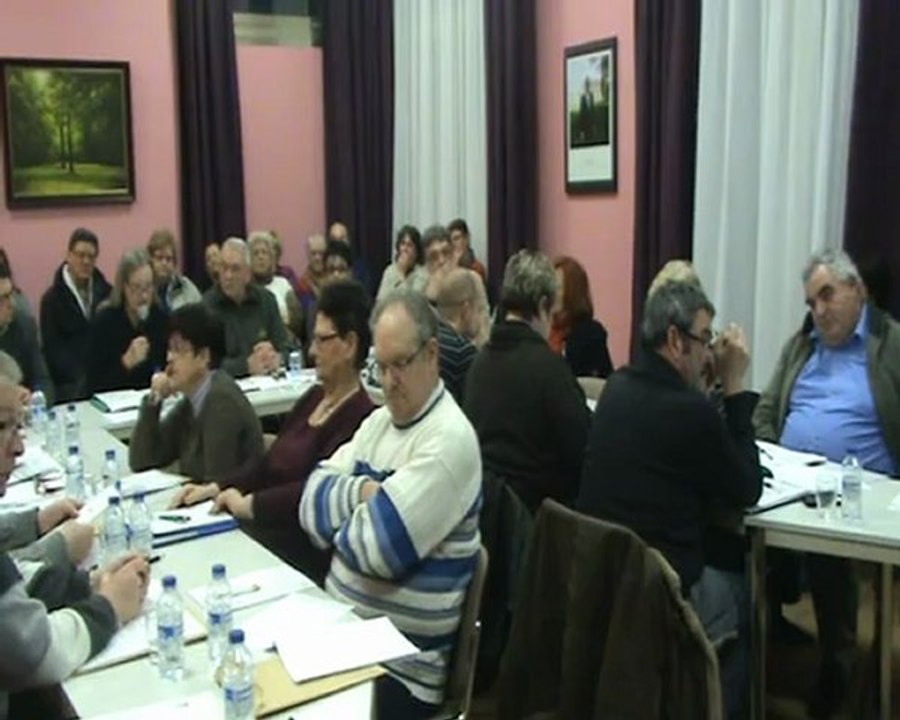 Partie 1 - Réunion de Conseil  - Annay sous Lens – 22/02/2013