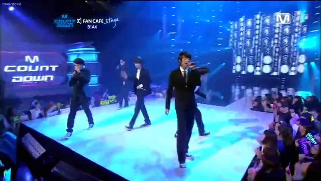 111027 B1A4 M-countdown special stage