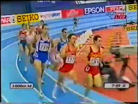 COSIMO CALIANDRO CAMPIONATI EUROPEI INDOOR 2007 BIRMINGHAM (3000)