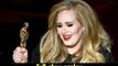 Adele accepts the Best Original Song award for Skyfall from Skyfall onstage 2013 Oscars