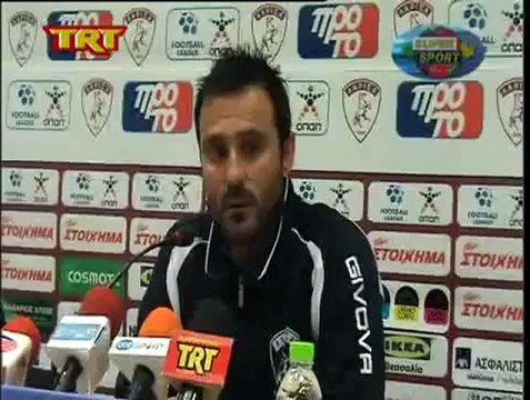 24η ΑΕΛ-Αναγέννηση Γιαννιτσών 3-0 TRT Δηλώσεις