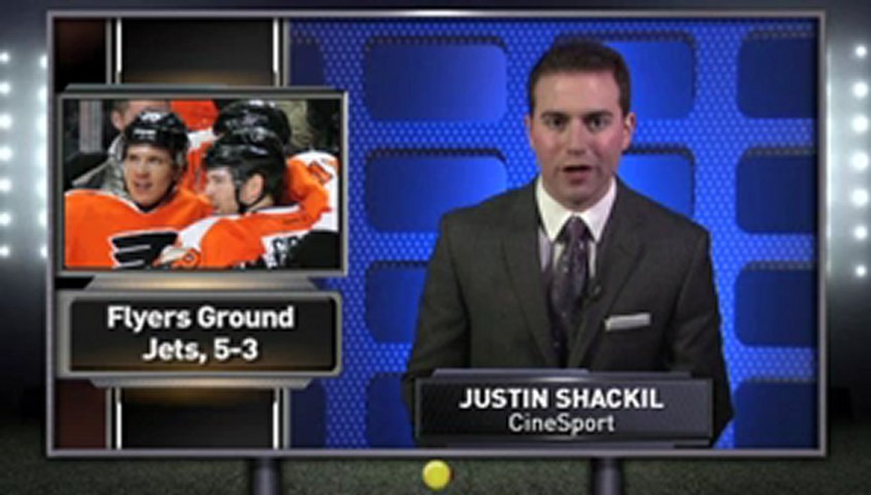 Philadelphia Flyers Rally Past Jets