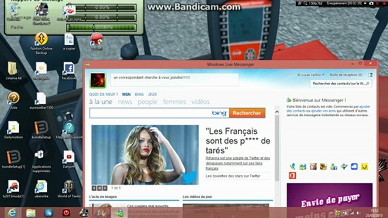 mon facebook mon twitter et mon msn!!!!!