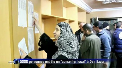 Dans l'Est rebelle, des Syriens votent sous les bombes