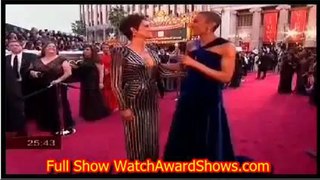 Oscar Awards 2013 85th Academy Awards Halle Berry Bond Girl Interview Red Carpet